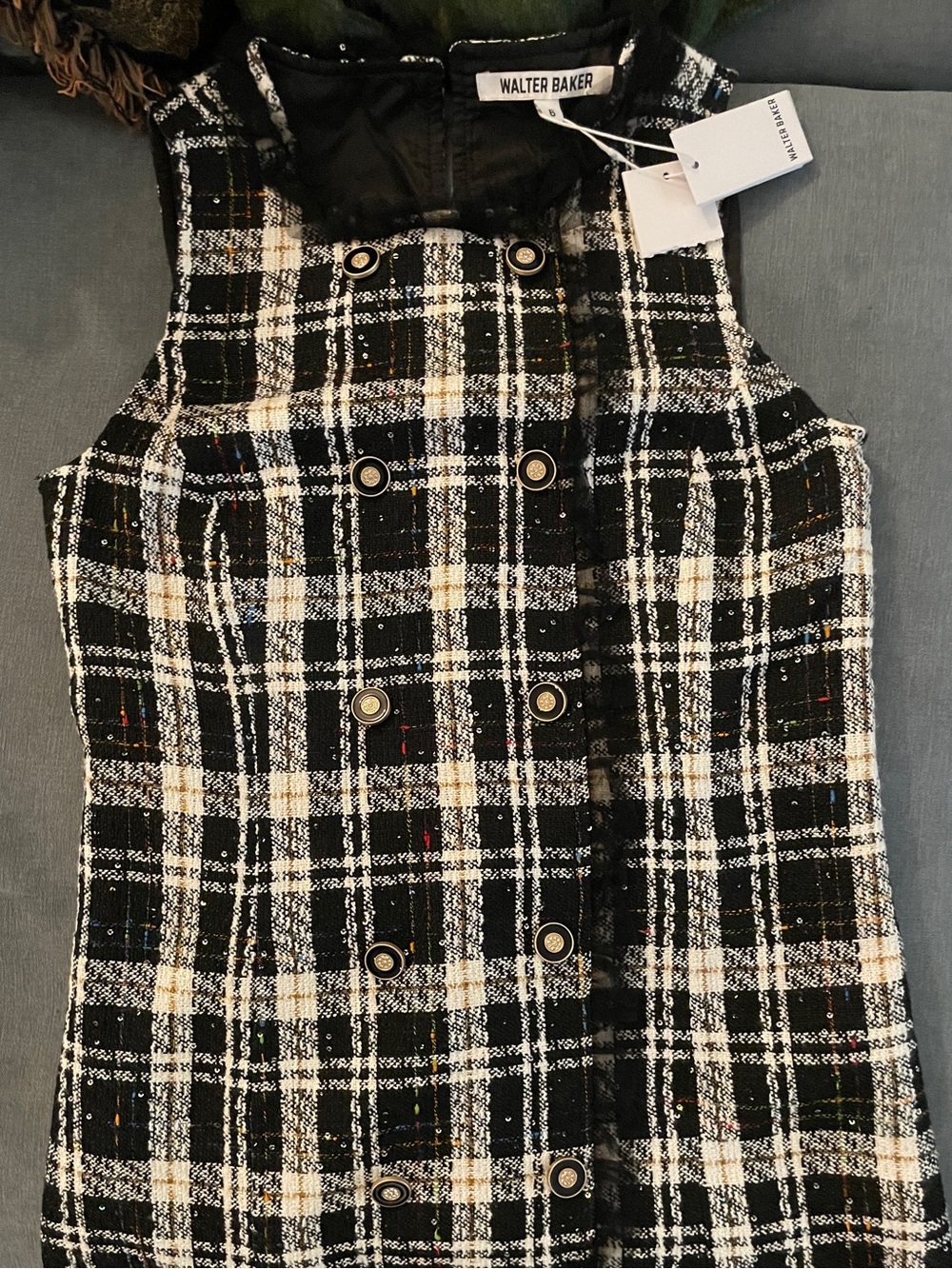 Walter Baker Marie Tweed Mini Dress - Picture 6 of 6